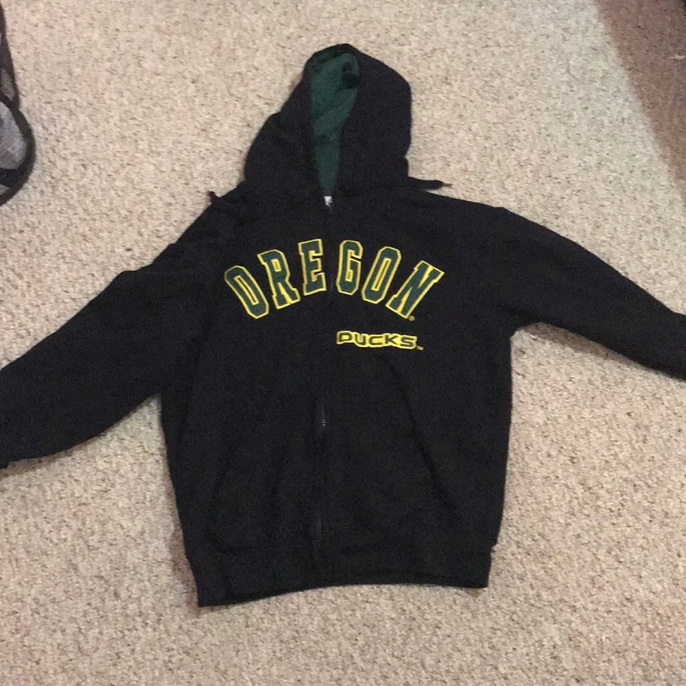 Oregon Ducks Men’s Zip Up Hoodie